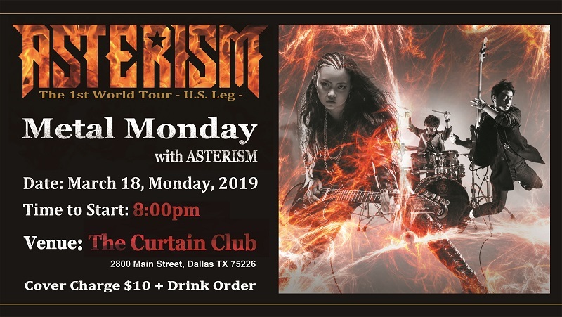ASTERISM LIVE in Dallas TX - USA