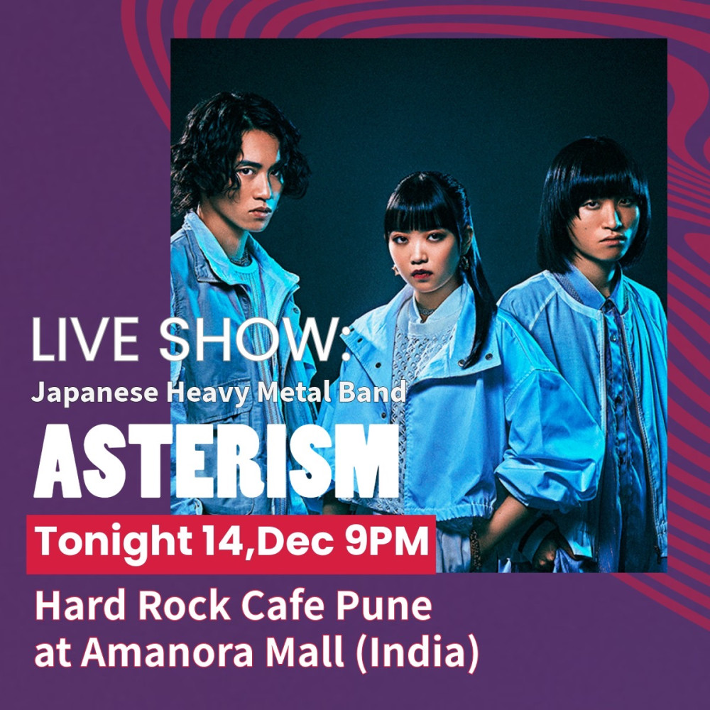 ASTERISM緊急ワンマン in Pune, India